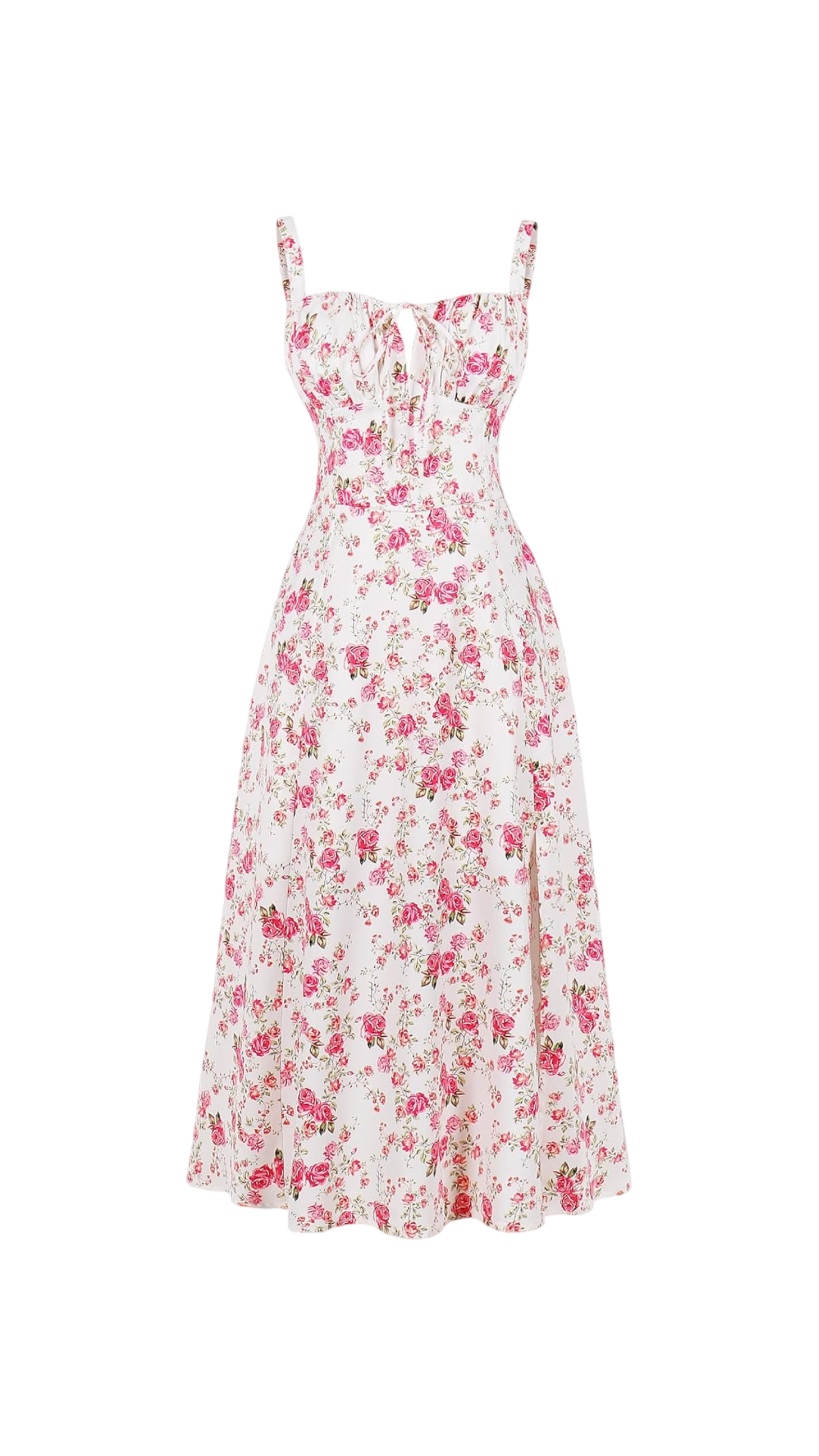 Cora Blossom Coral Midi Dress, XL / Multi Cora Blossom Coral Midi Dress, XL / Multi