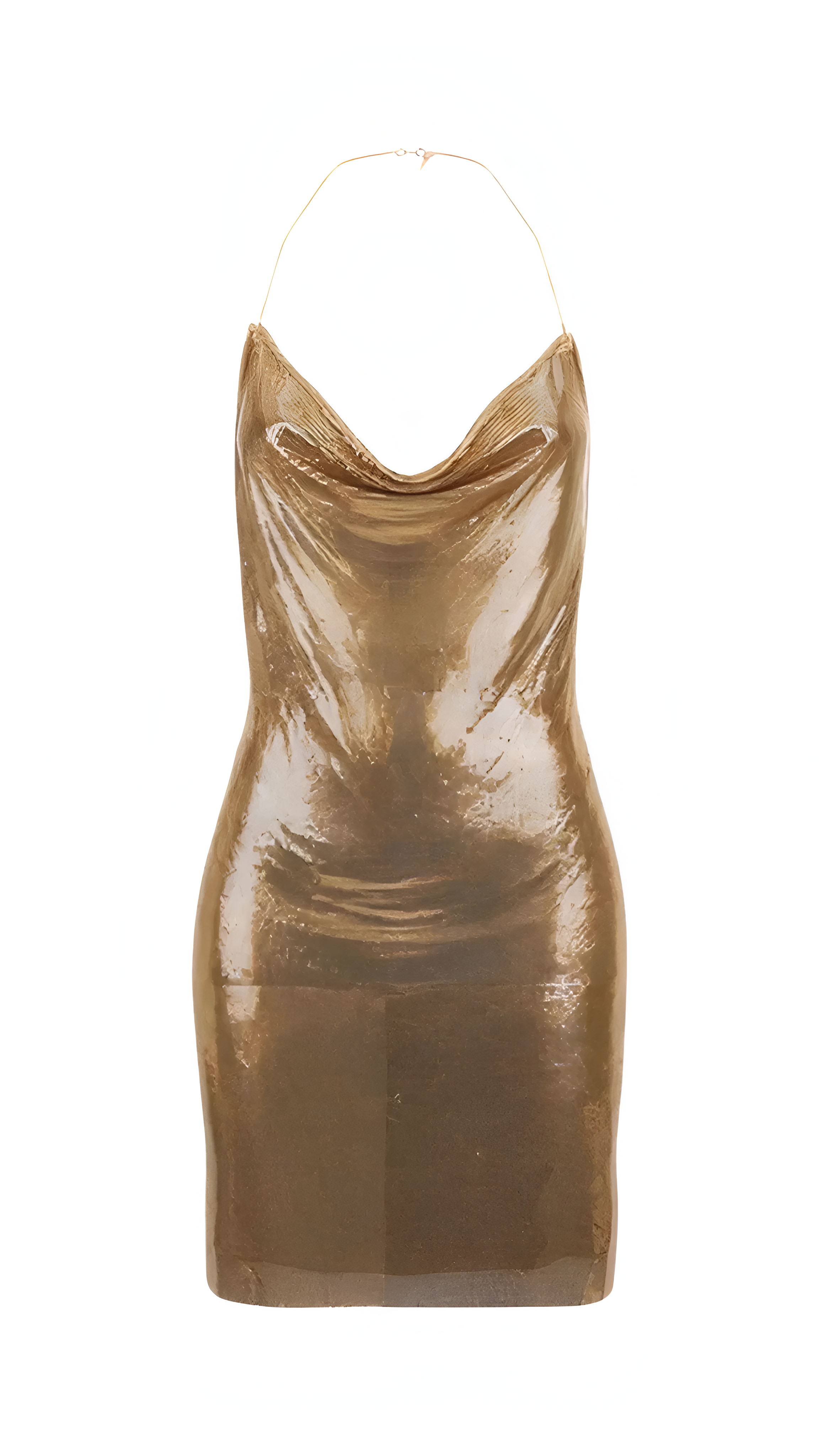 LAYLA MINI DRESS GOLD / XS LAYLA MINI DRESS GOLD / XS