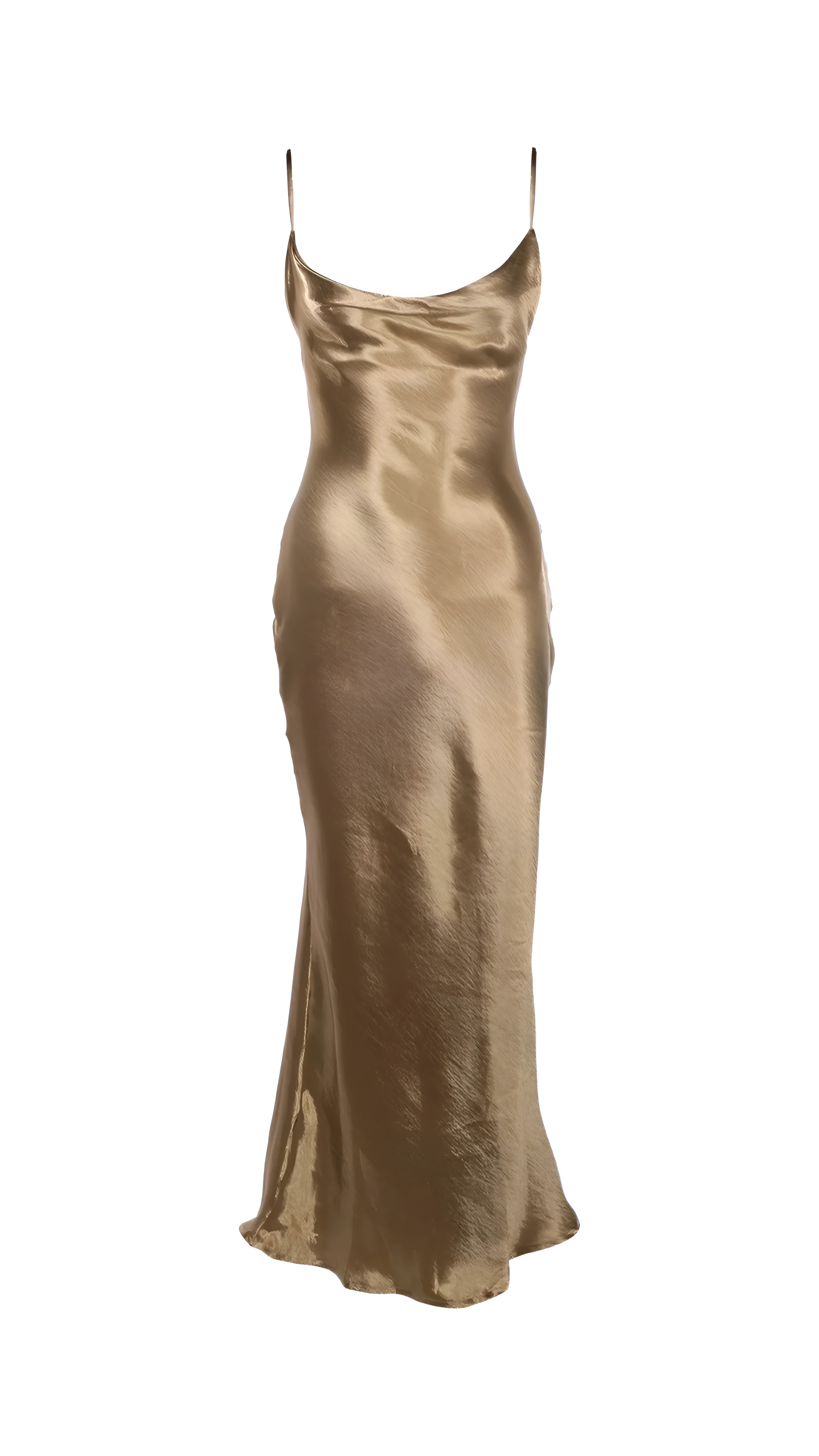 ELLE MAXI DRESS GOLD / XL