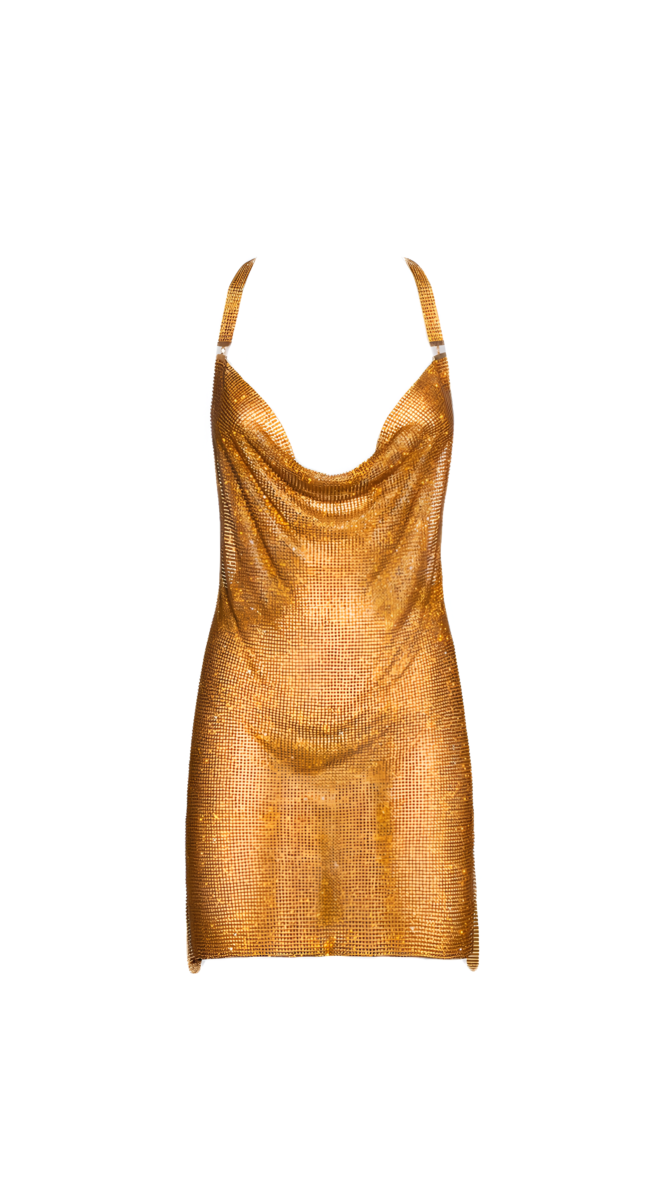 Natalia Metallic Shimmer Mini Dress Natalia Metallic Shimmer Mini Dress