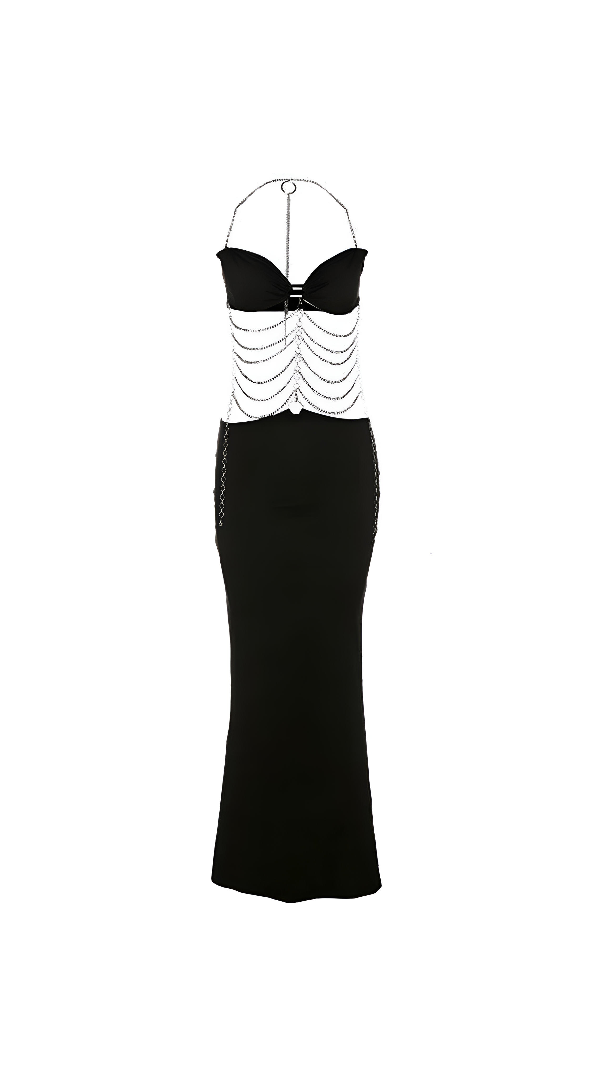 Amelie Chain-Detail Maxi Dress Amelie Chain-Detail Maxi Dress