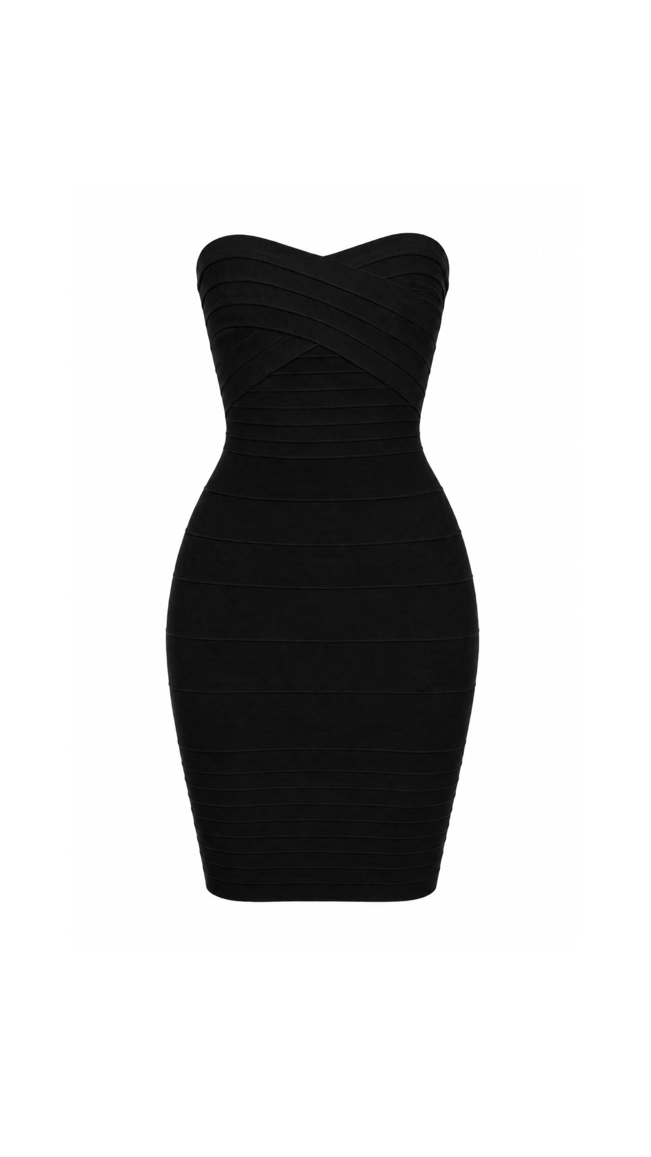 black bandage mini dress SYNDI BANDAGE MINI DRESS – Allure Beverly Hills