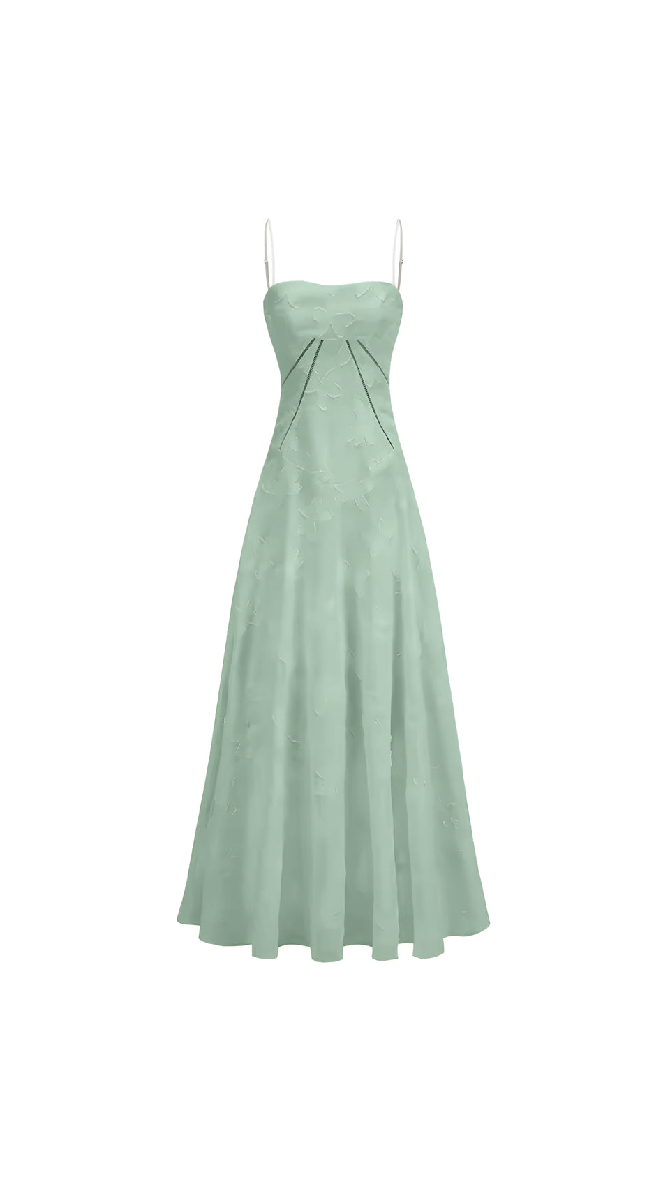 fitted lace wedding dress Alice Lilac Lace Maxi Dress, Mint / XS