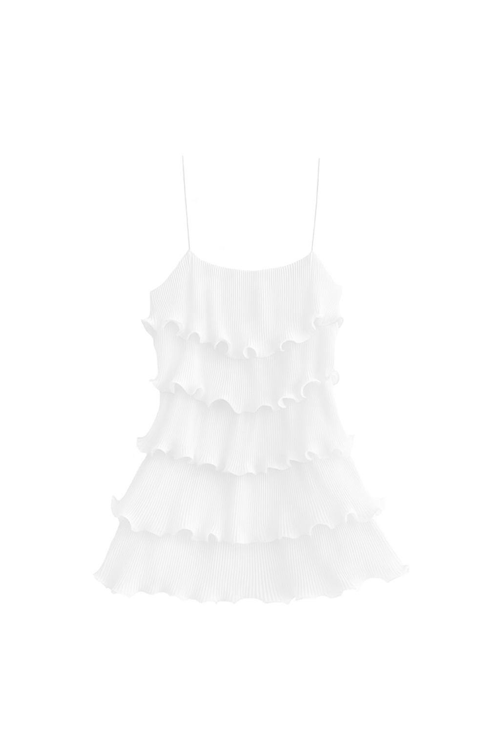 LUCIA MINI DRESS - White / L LUCIA MINI DRESS - White / L