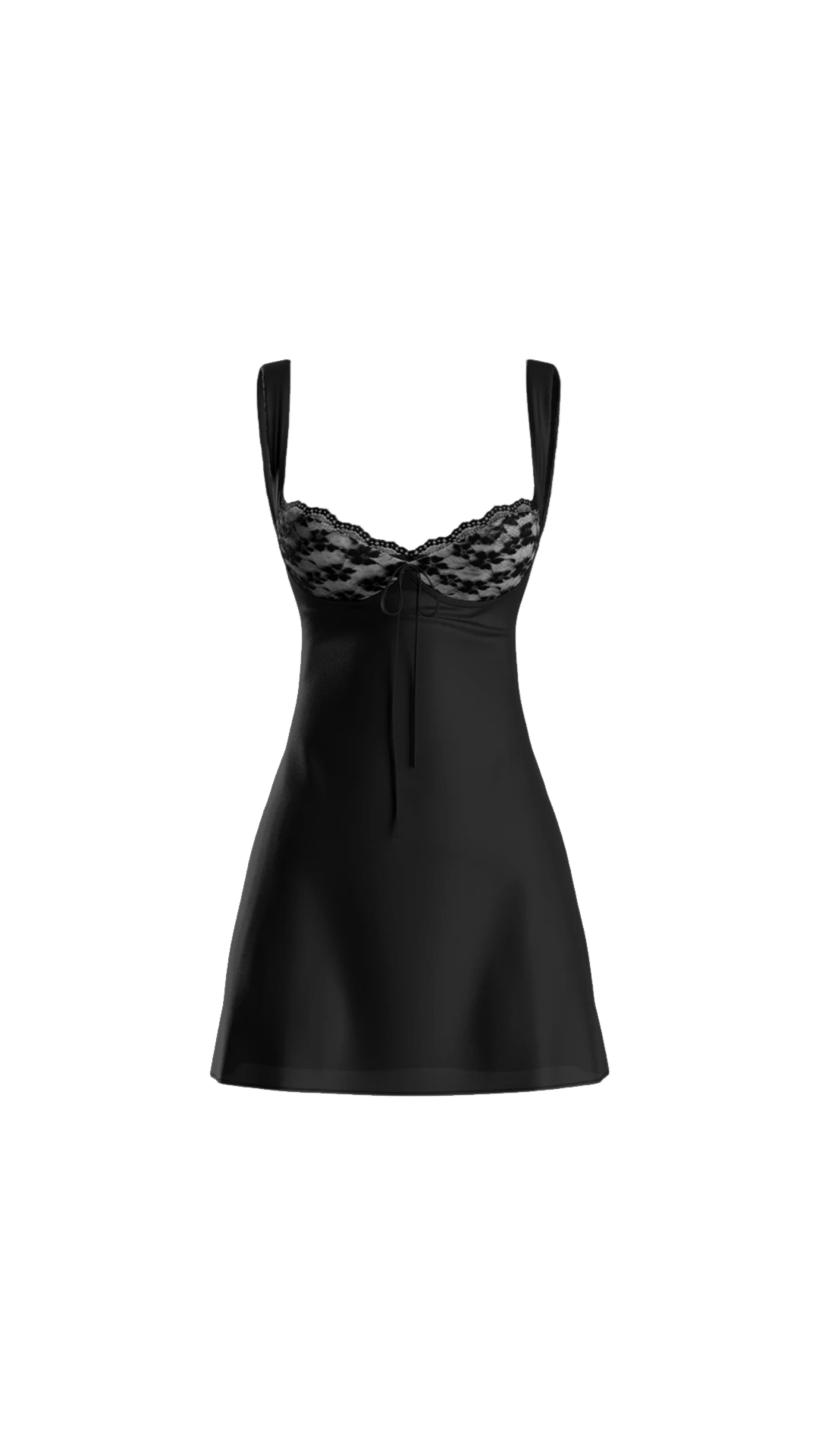 Amanda Mini Dress in Chic Playful Vibes, L / Black Amanda Mini Dress in Chic Playful Vibes, L / Black