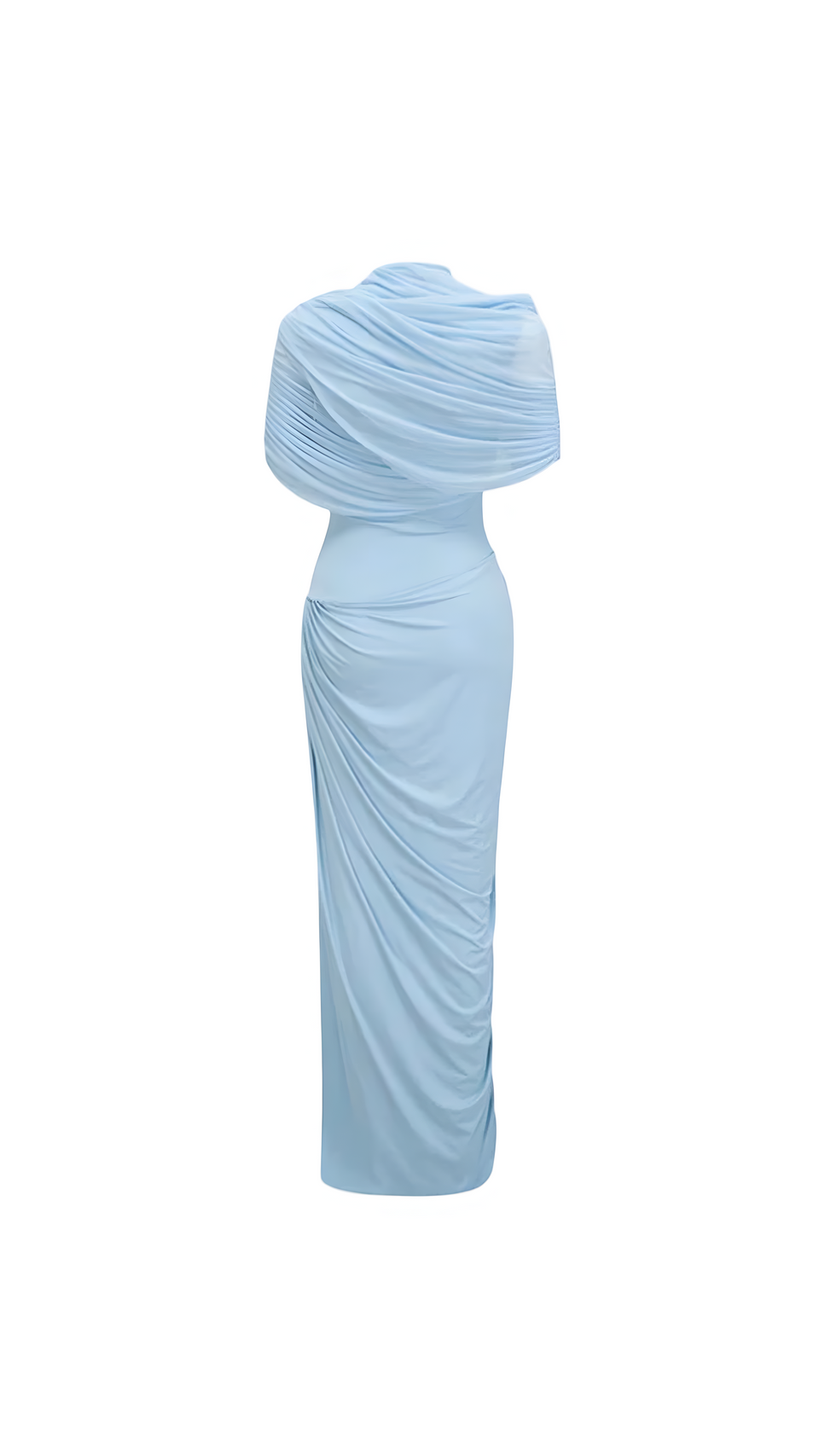 Isadora Navy Blue Maxi Dress, XS / Blue