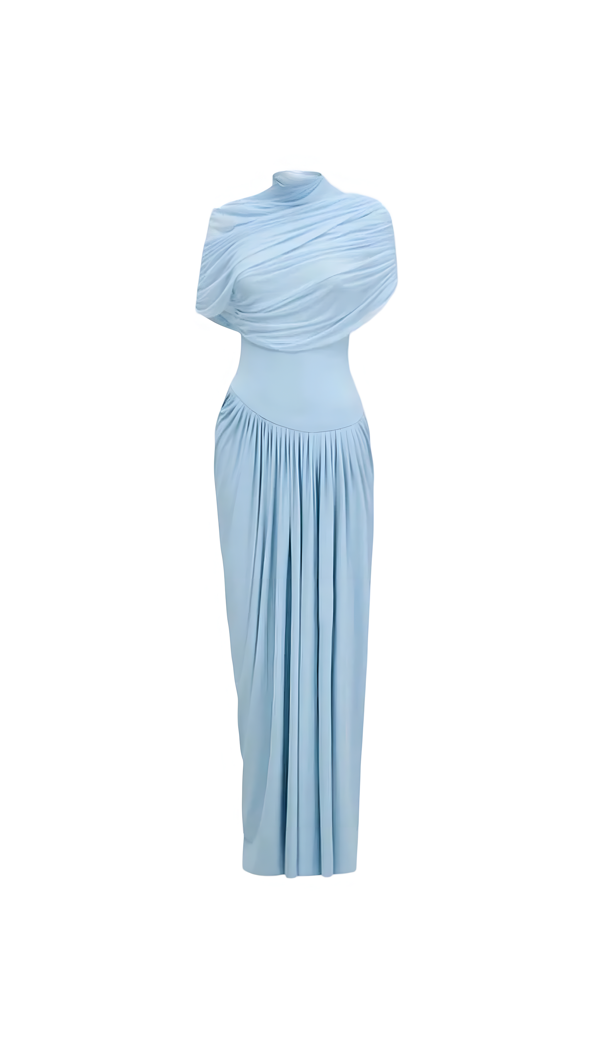 Isadora Navy Blue Maxi Dress, XS / Blue