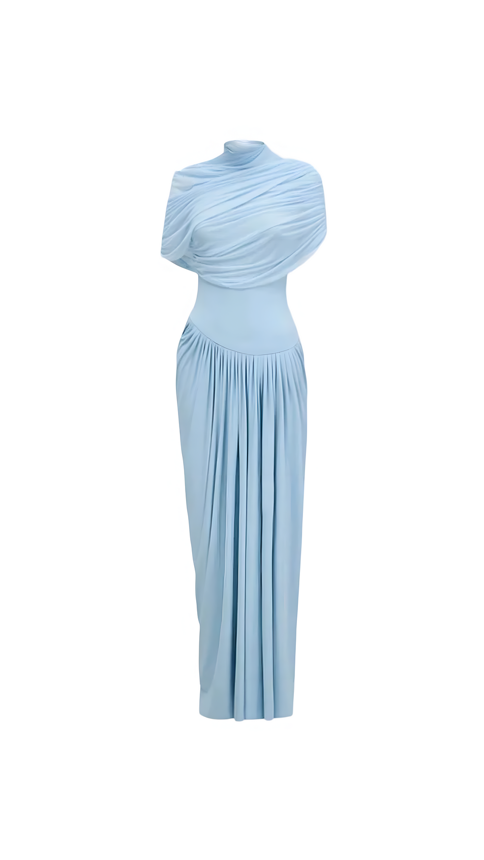 Isadora Navy Blue Maxi Dress, XS / Blue