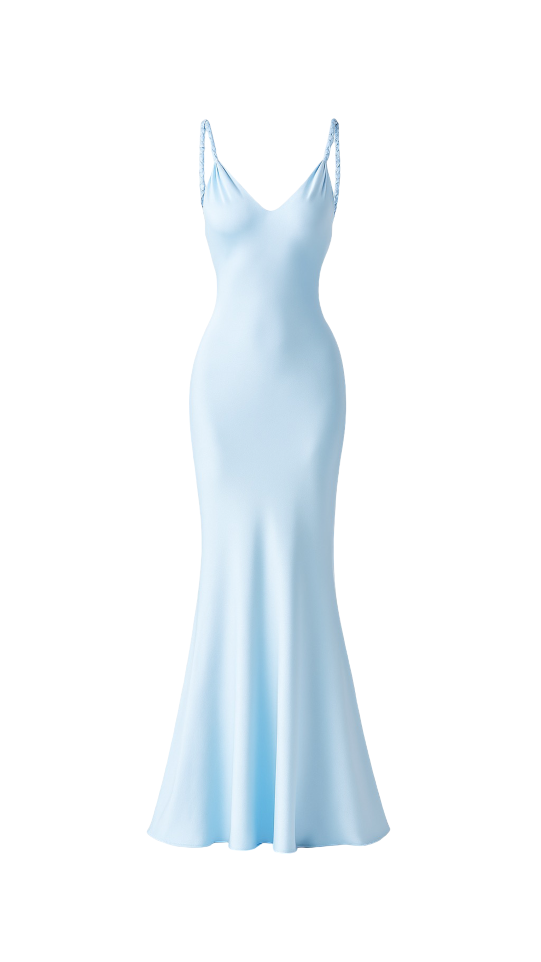 Chloe Baby Blue Maxi Dress, Blue / L Chloe Baby Blue Maxi Dress, Blue / L