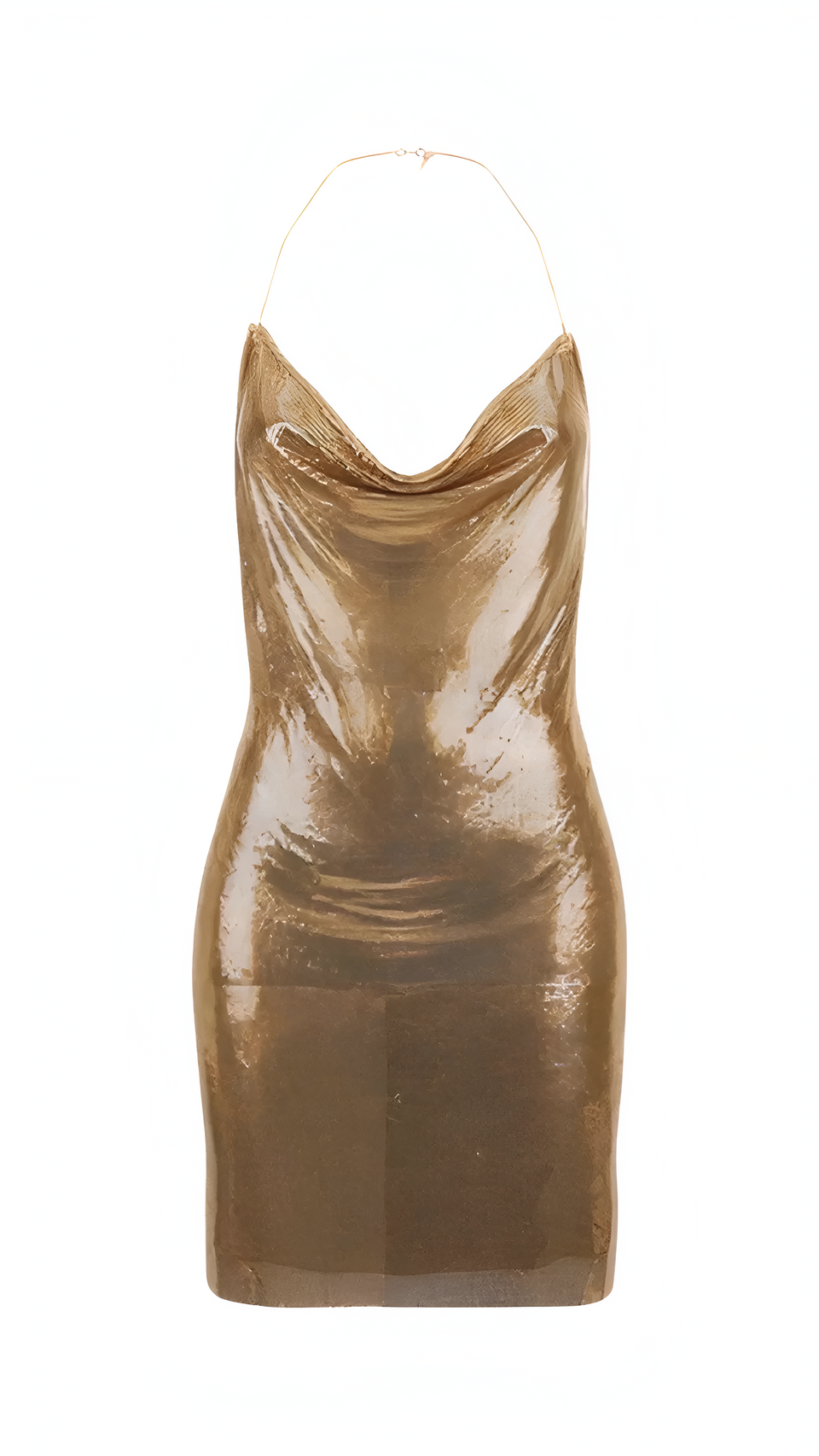 LAYLA MINI DRESS GOLD / XS