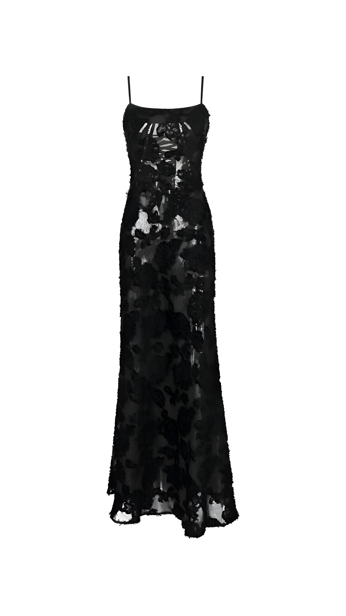 alara maxi dress Alara Lace Back Maxi Dress, Black / L
